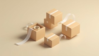 Free Floating Boxes Dance Image - Boxes, Cardboard, Packaging ...