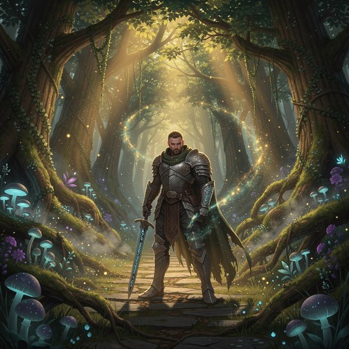 Free Enchanted Forest Guardian Image - Warrior, Captain, Knight ...