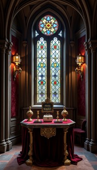 Free Stained Glass Sanctuary Image - Gothic, Cathedral, Stained ...