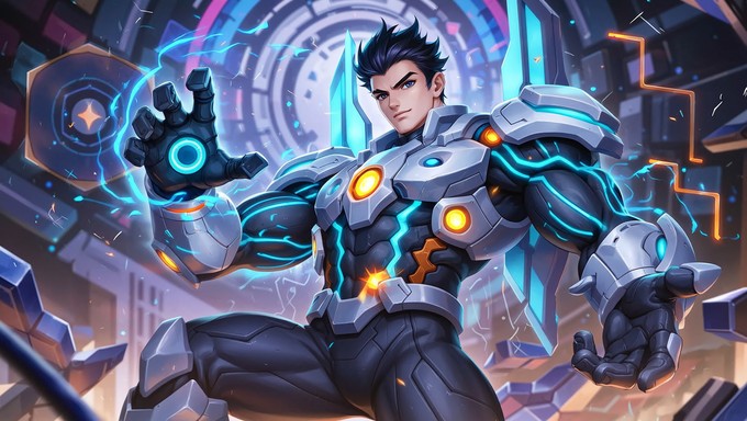 Free Cybernetic Warrior Hero Image - Cyborg, Anime, Manga | Download at ...