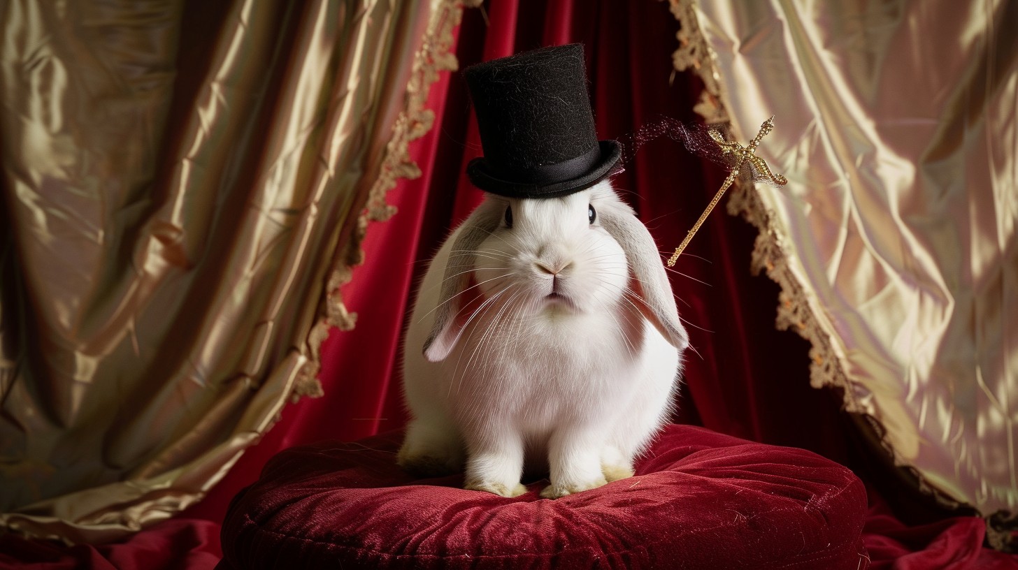 Natural Rabbit Poses Free Elegant Rabbit Pose Photo - Rabbit, Elegance, Whimsy | Download at ...