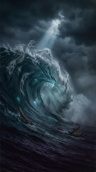 Free Midnight Wave Terror Image - Wave, Ocean, Gothic | Download at ...