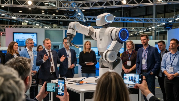Free Robot demonstration event Image - Robot, Technology, Demonstration ...