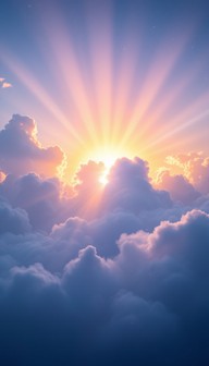 Free Divine Light Breaks Image - Sunbeams, Rays, Clouds | Download at ...