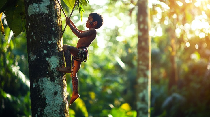 Free Child hugs tree Image - Child, Tree, Park | Download at StockCake