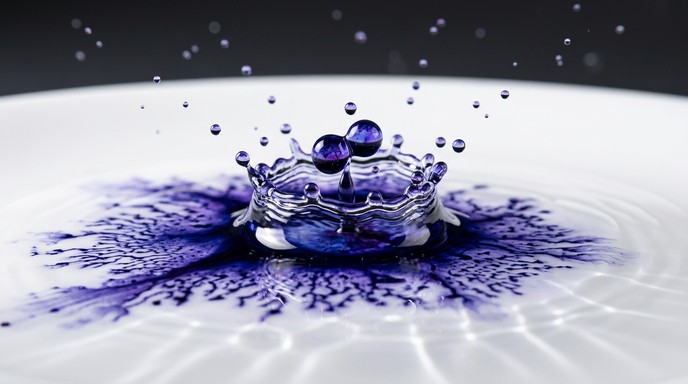 Free Indigo Water Dance Image - Splash, Indigo, Droplet | Download at ...