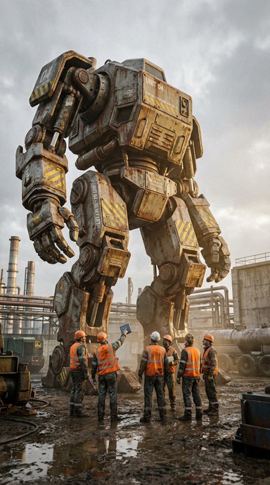 Large Fast Mech Picture Free Giant Mech Operations Image - Mech, Robot, Industrial | Download ...