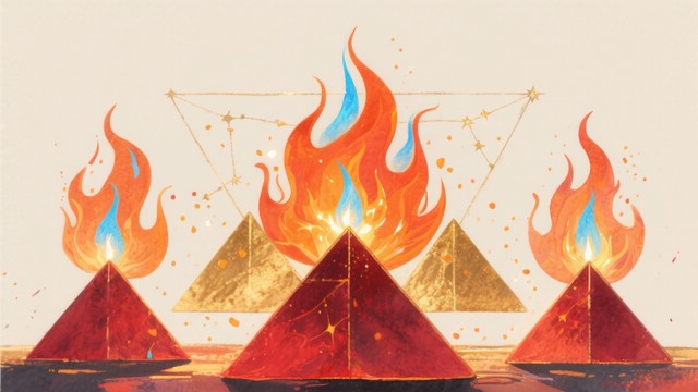 Free Sacred Fire Rises Image - Fire, Lava, Geometric | Download at ...
