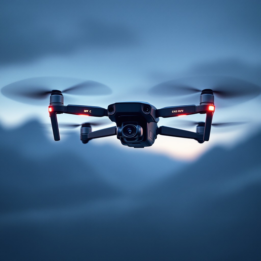 Free Drone Against Twilight Image - Drone, Aerial, Twilight | Download ...