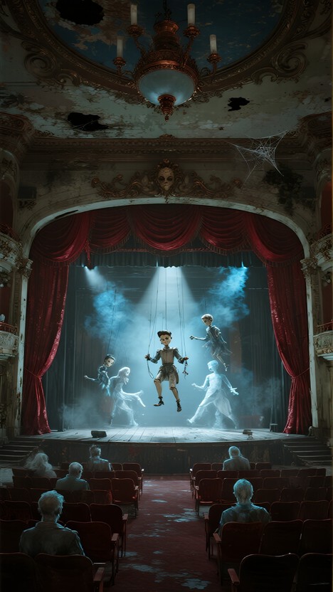 Ghost Performance Free Haunted theater performance Image - Theater, Ghosts, Spectral ...