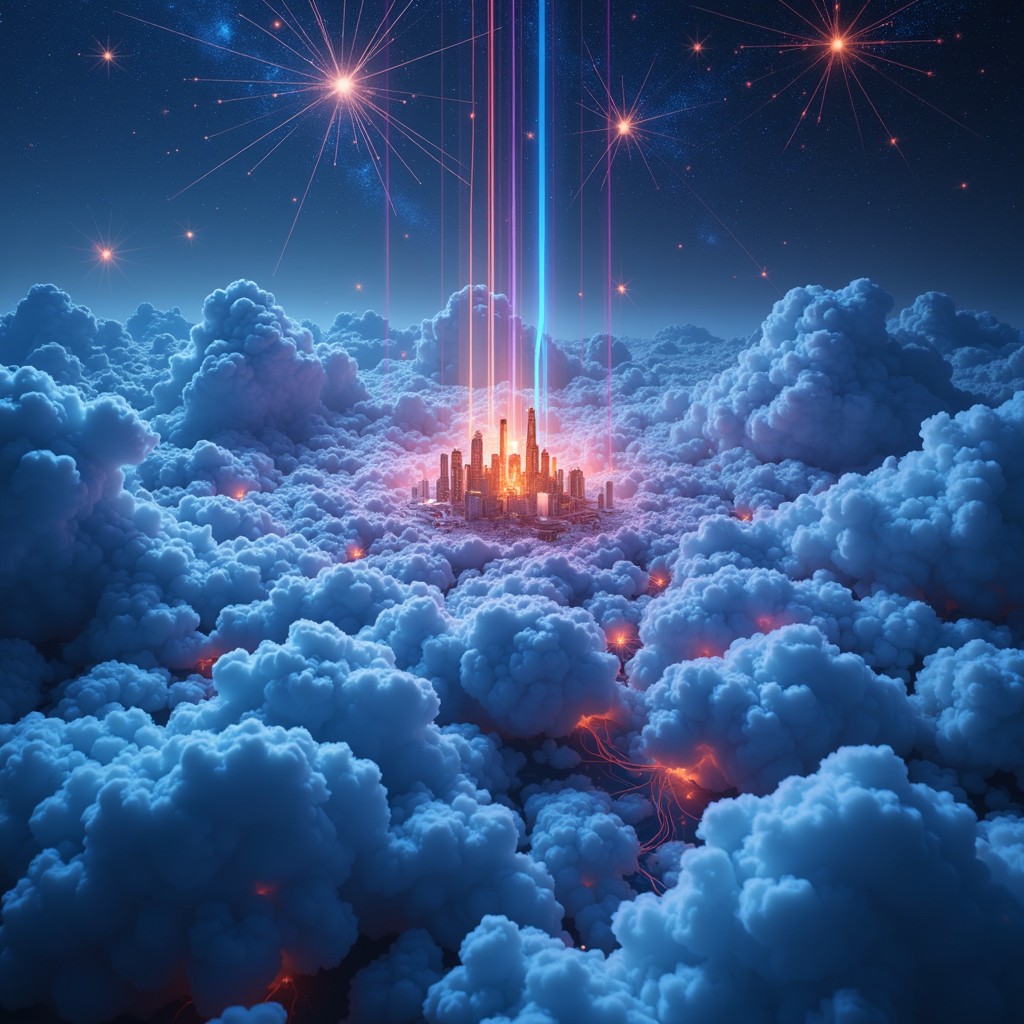 Free Ethereal Data Realm Image - Clouds, Digital, Technology | Download ...