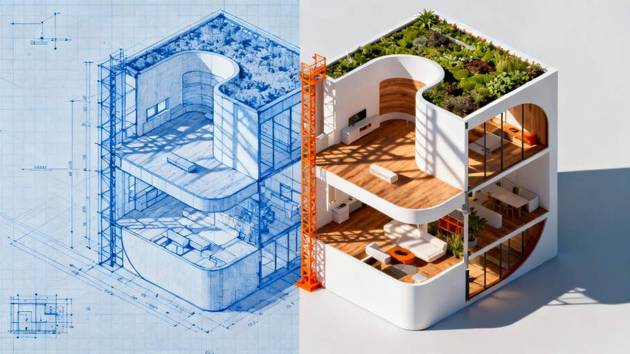 Custom Building Design Free Architectural Design Concept Image - Architecture, Building ...