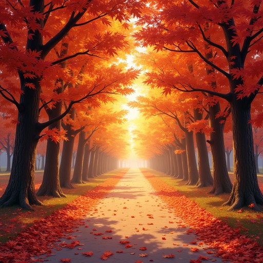Free Golden Maple Tunnel Photo - Autumn, Forest, Maple | Download at ...