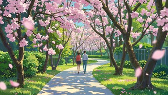 Spring Walk Flower Power Free Walking Through Spring Image - Spring, Cherry, Blossoms | Download ...