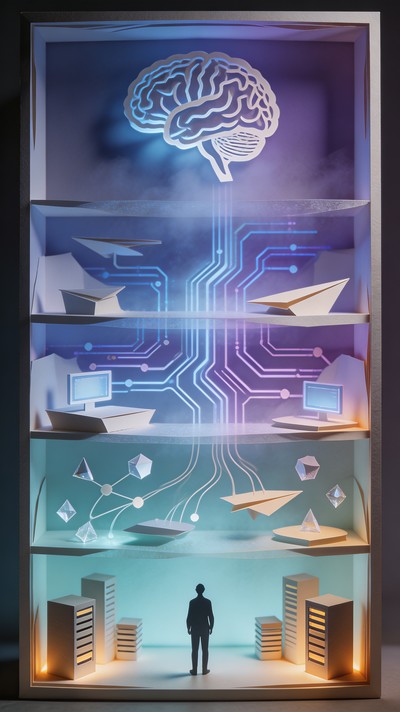 Free Digital Brain Ascension Image - Paper, Diorama, Neural | Download ...