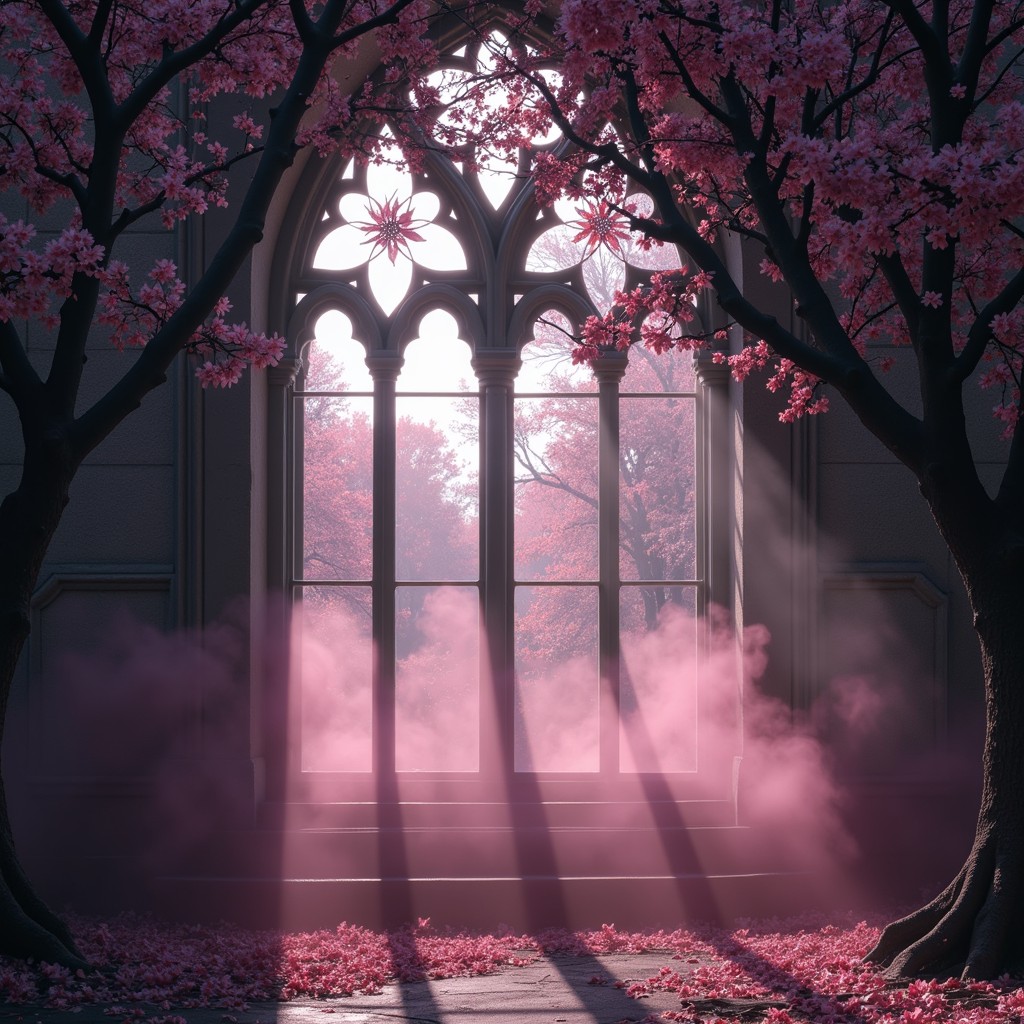 Free Gothic Spring Dawn Image - Gothic, Cathedral, Cherry | Download at ...