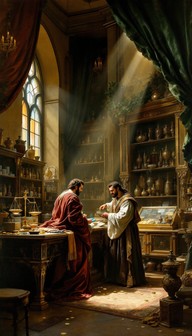 Merchant Philosopher Free Renaissance Merchant Transaction Image - Merchant, Renaissance ...