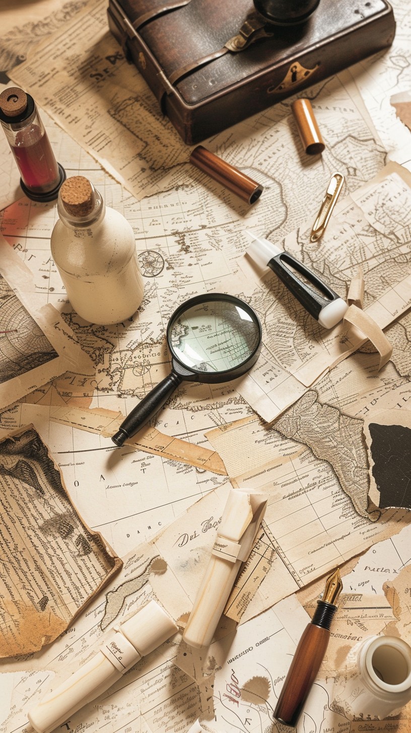 Free Vintage Exploration Essentials Image - Exploration, Vintage ...