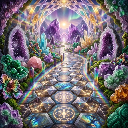 Free Crystal Garden Pathway Image - Crystals, Gemstones, Pathway ...