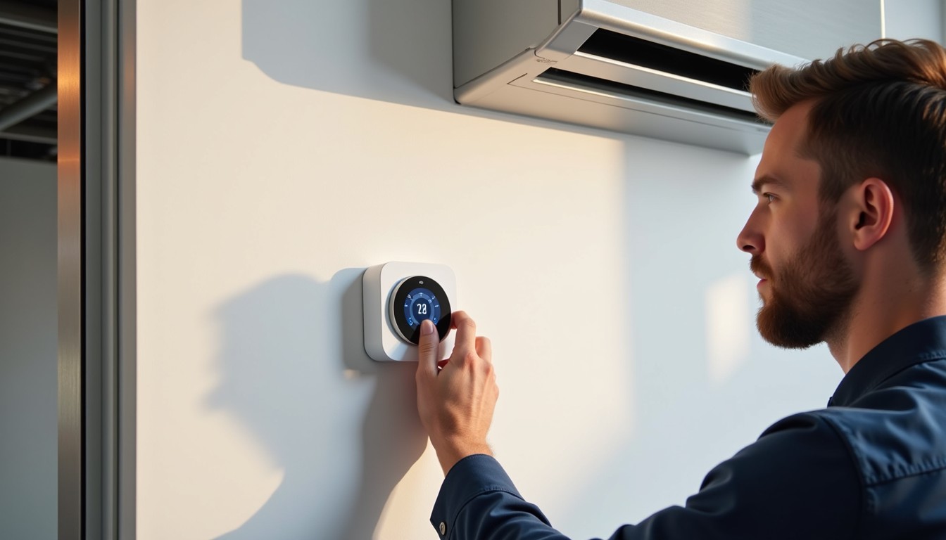 Free Smart thermostat installation Image - Thermostat, Hvac, Smart ...