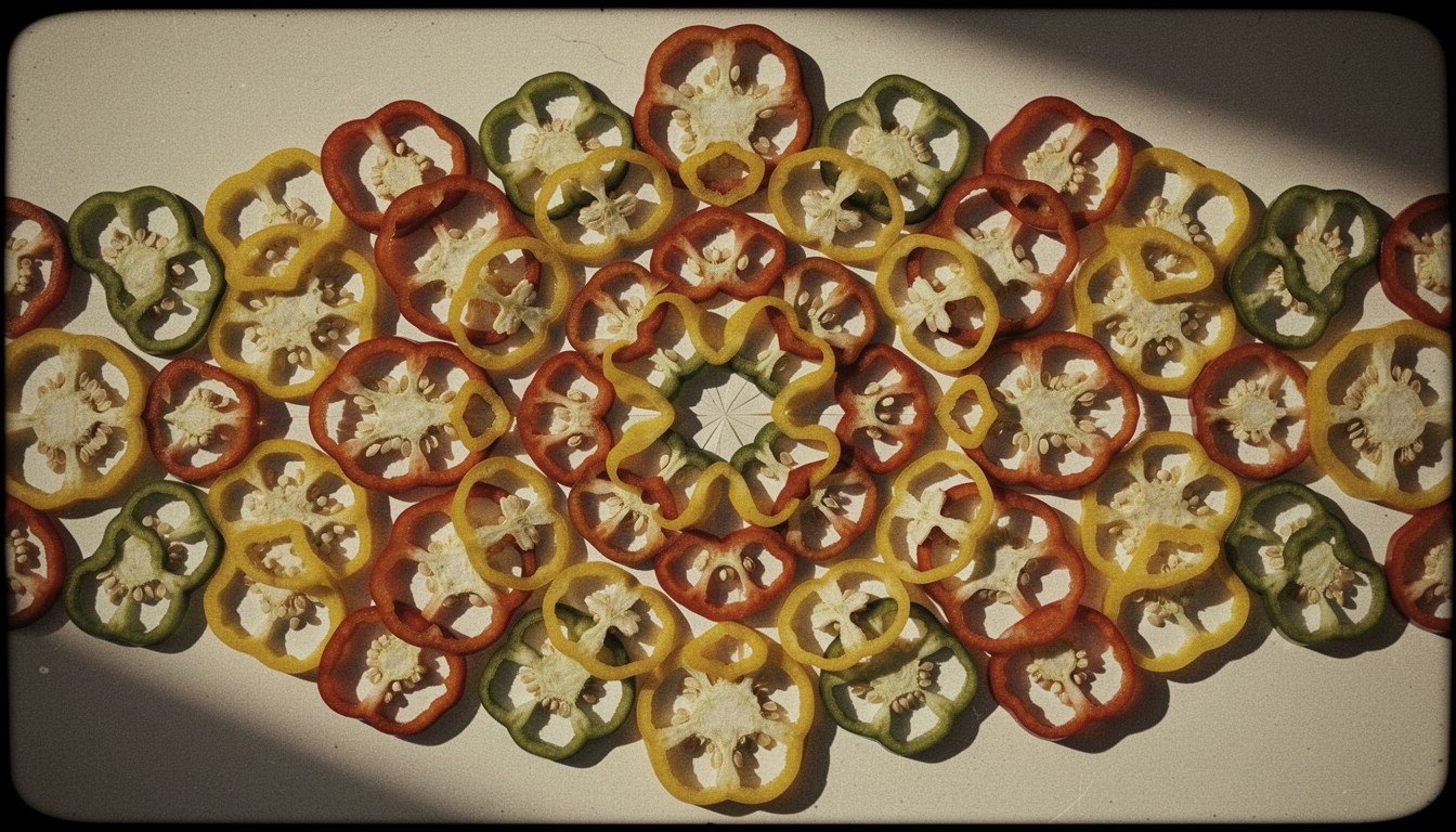 Free Vintage Pepper Mandala Photo Peppers Vintage Mandala