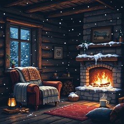 Free Cozy Pixel Retreat Image - Pixel, Lofi, Cozy | Download at StockCake