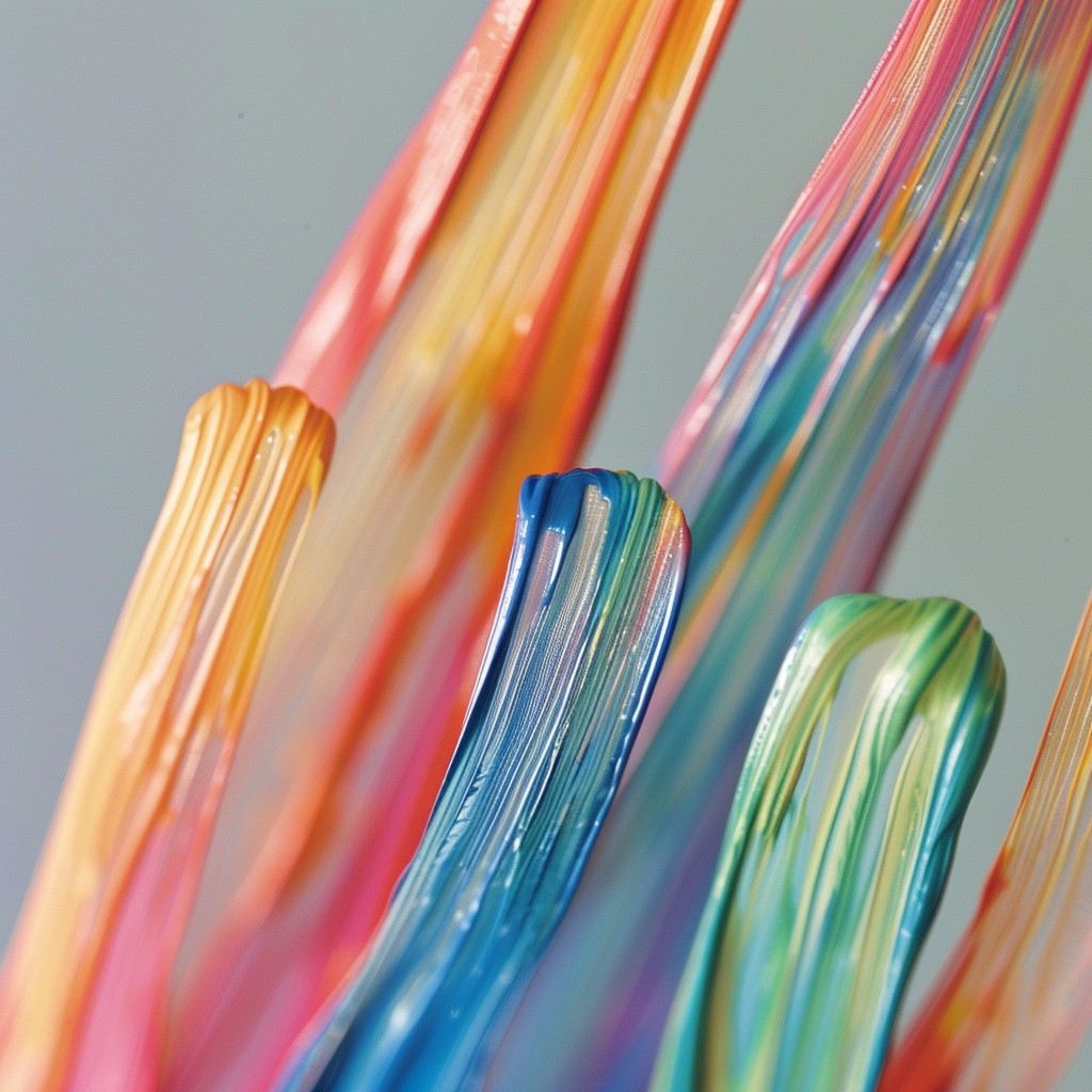 Download Colorful Abstract Streaks Image - Abstract, Colorful, Art ...