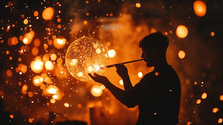 Emanating Fire Free Enchanting fire performance Image - Fire, Performance, Night ...