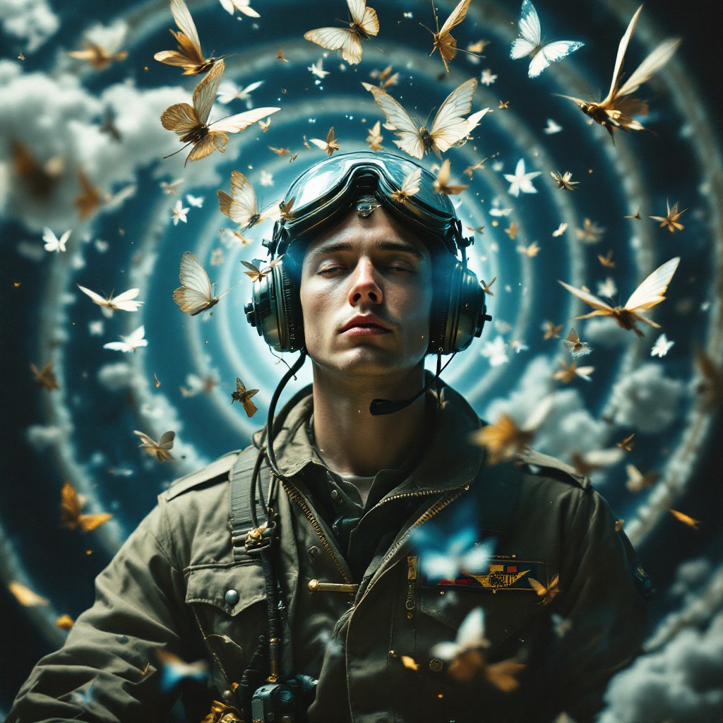 Free Pilot's Butterfly Dream Image - Pilot, Butterfly, Military ...