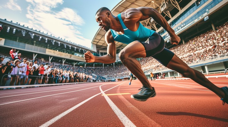 Sprint Racers Position Free Sprinter Starting Race Image - Athlete, Sprinter, Track | Download ...