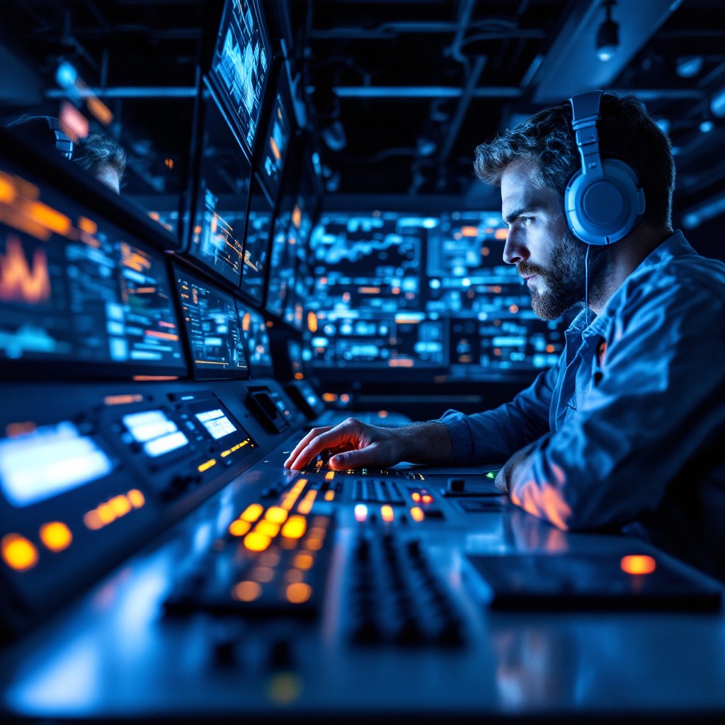 Free Digital Command Center Image - Technician, Control, Digital ...