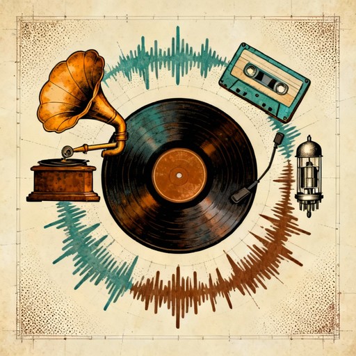 Free Audio Evolution Timeline Image - Vinyl, Gramophone, Cassette ...