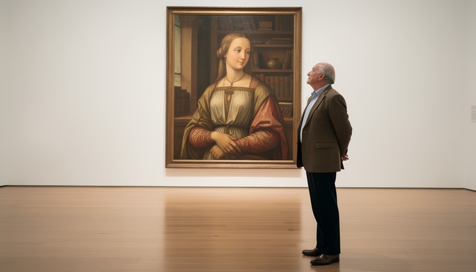 Free Art Appreciation Scene Image - Gallery, Museum, Elderly | Download ...