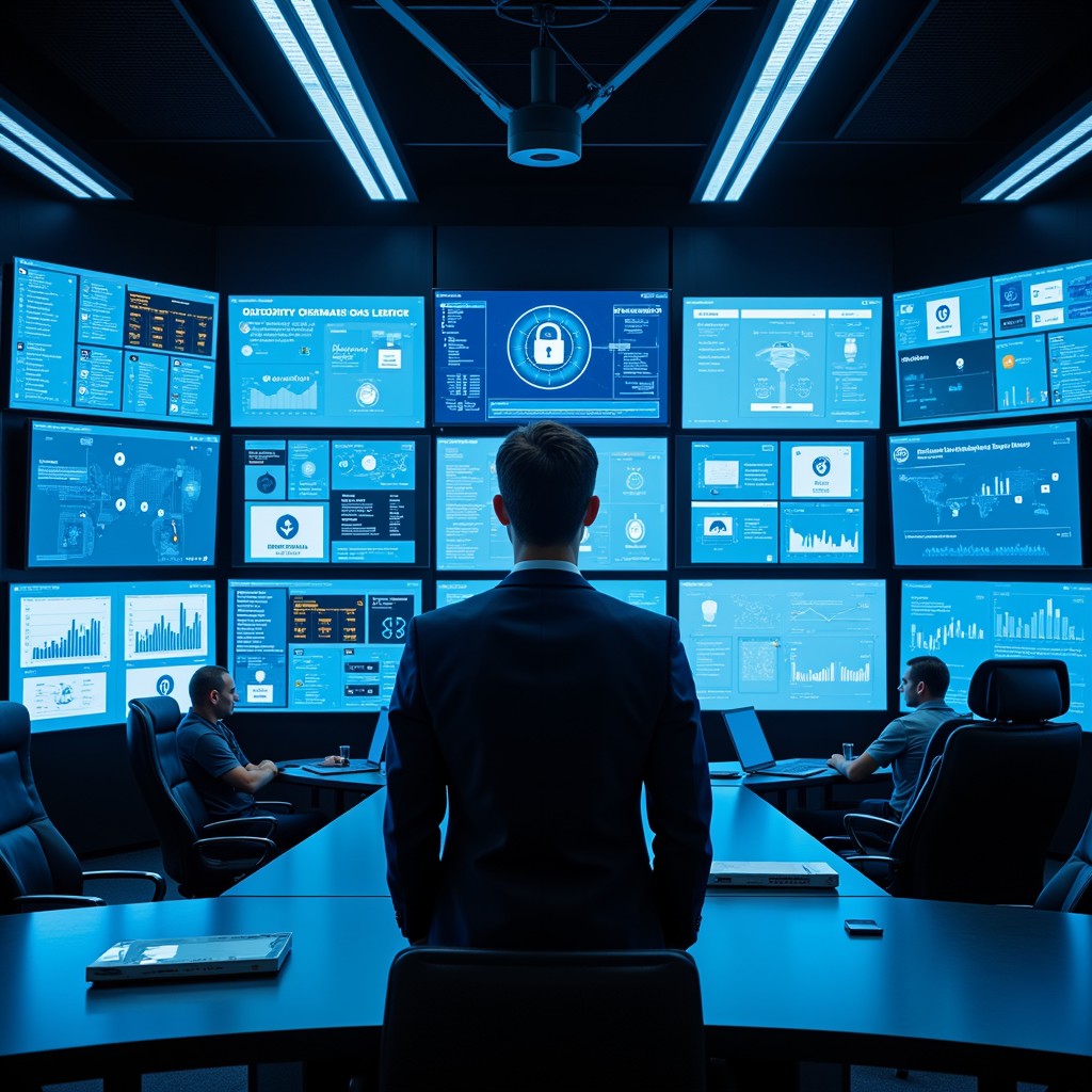 Free Security Command Center Image - Cybersecurity, Monitoring ...