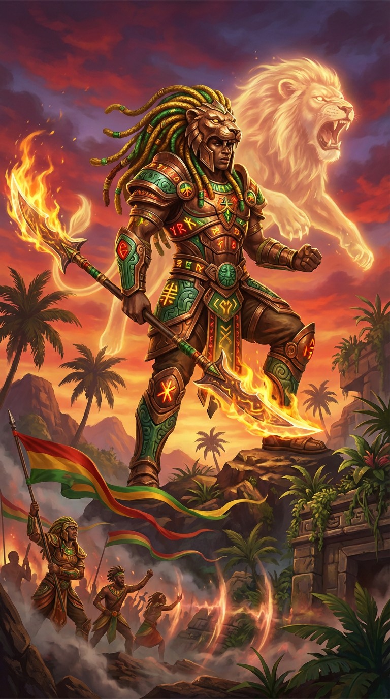 Free Lion Warrior Rising Image - Warrior, Fantasy, Lion | Download at ...