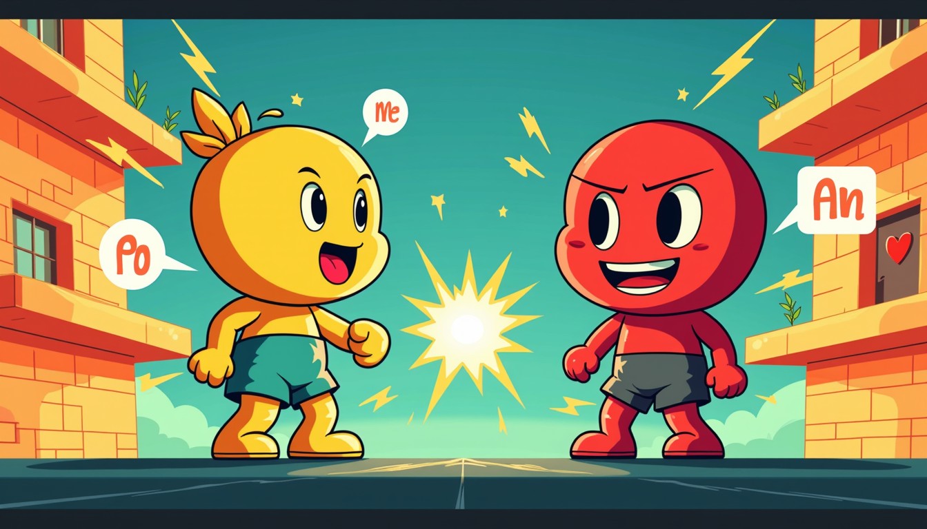 Free Pixel Rivals Showdown Image - Pixel, Retro, Cartoon | Download at ...