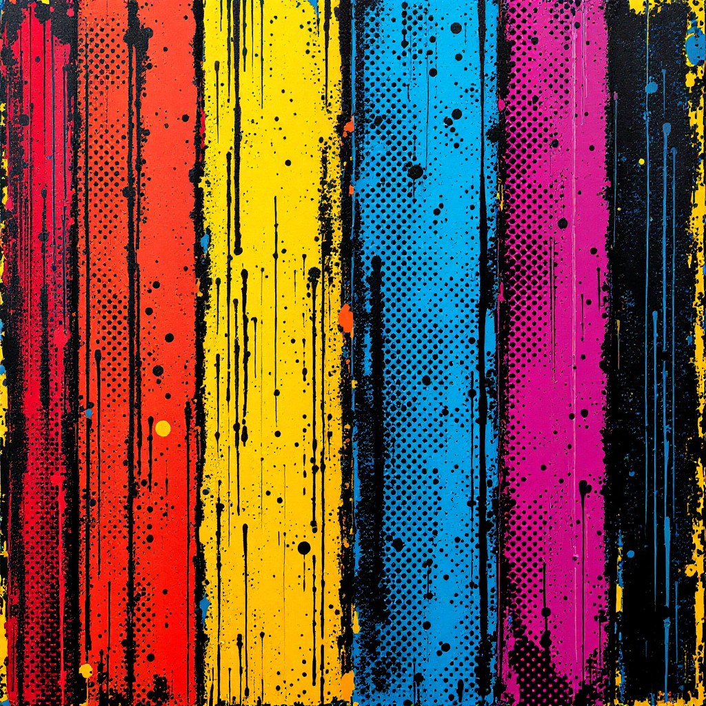 Free Vibrant Vertical Bands Image - Abstract, Pop-art, Stripes ...
