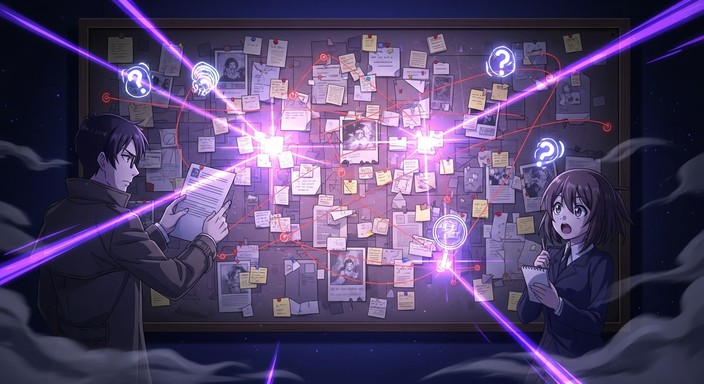 Evidence Purple Free Evidence Web Activated Image - Anime, Detective, Mystery ...