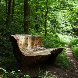 Free Forest Wooden Bench Image - Forest, Bench, Wooden | Download at ...