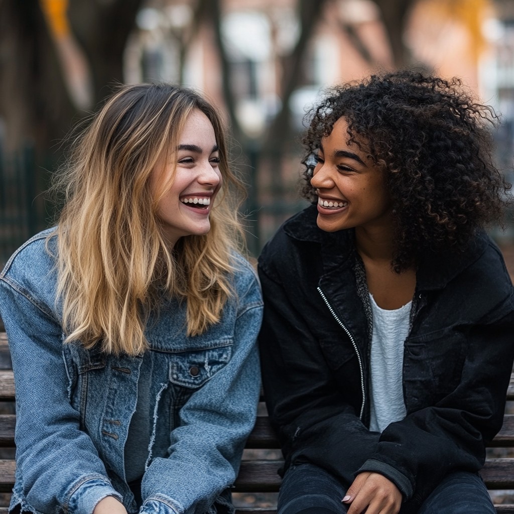 Free Friends enjoying conversation Image - Friends, Laughter ...