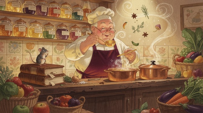 Free Enchanted Kitchen Magic Image - Chef, Kitchen, Cooking | Download ...