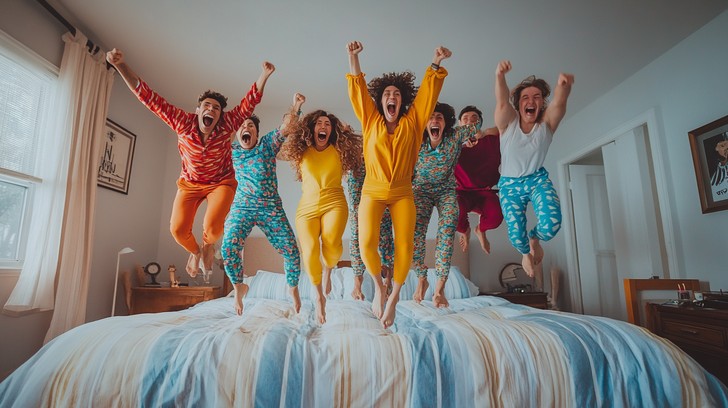 Free Joyful friends jumping Image - Friends, Jumping, Joyful | Download ...