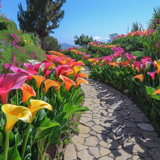 Free Vibrant Garden Path Image - Garden, Flowers, Path | Download at ...