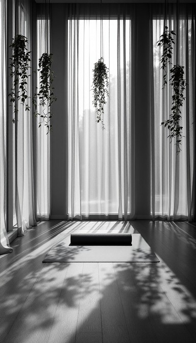 Free Serene Shadow Play Image - Yoga, Minimal, Shadows | Download at ...