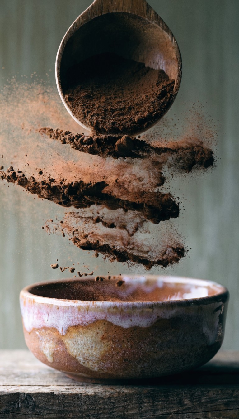 Free Chocolate Powder Flow Image - Chocolate, Powder, Cascade ...