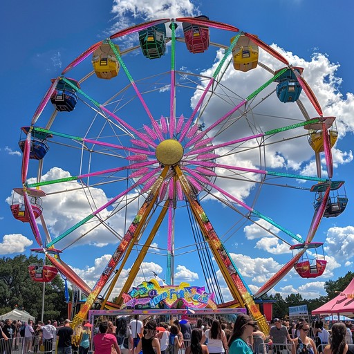 Feris Normalville Free Ferris Wheel View Image - Amusement, Park, Ferris | Download at ...