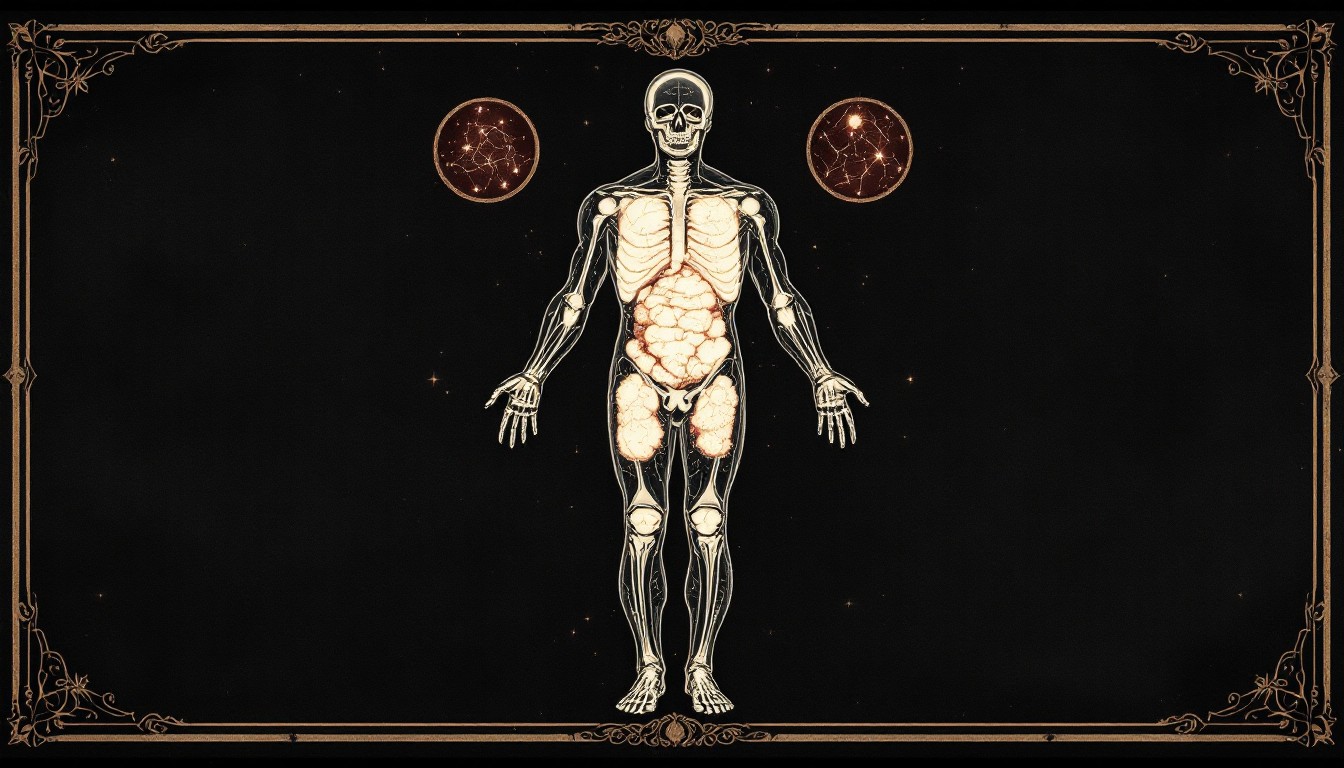 Gothic Injuries Free Gothic Anatomical Illustration Image - Anatomy, Skeleton, Gothic ...