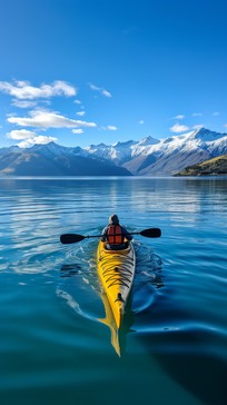 Free Kayaking Serene Waters Image - Kayaking, Adventure, Nature ...