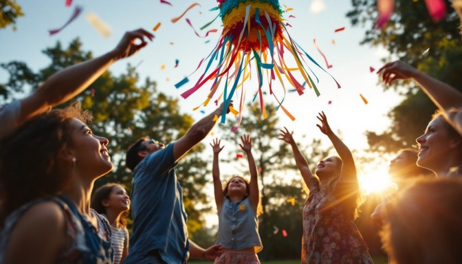 Sunset Pinata Free Sunset Piñata Celebration Image - Celebration, Piñata, Sunset ...
