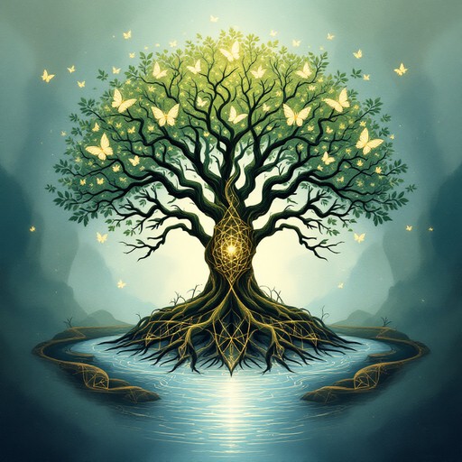 Free Magical Tree Transformation Image - Tree, Butterflies ...